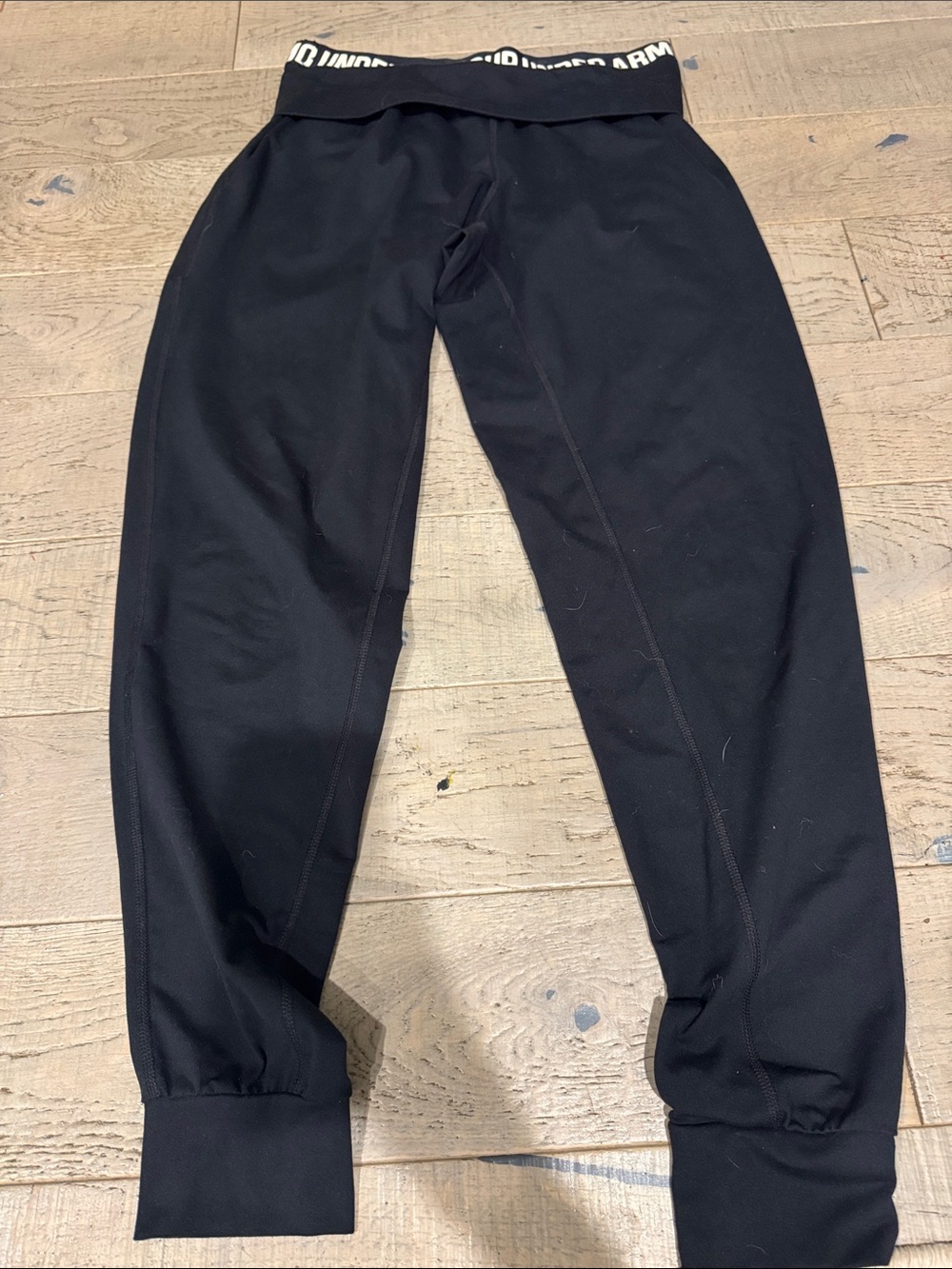 Under Armour Black Logo Waistband Joggers